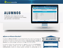 Tablet Screenshot of kioscoescolar.com